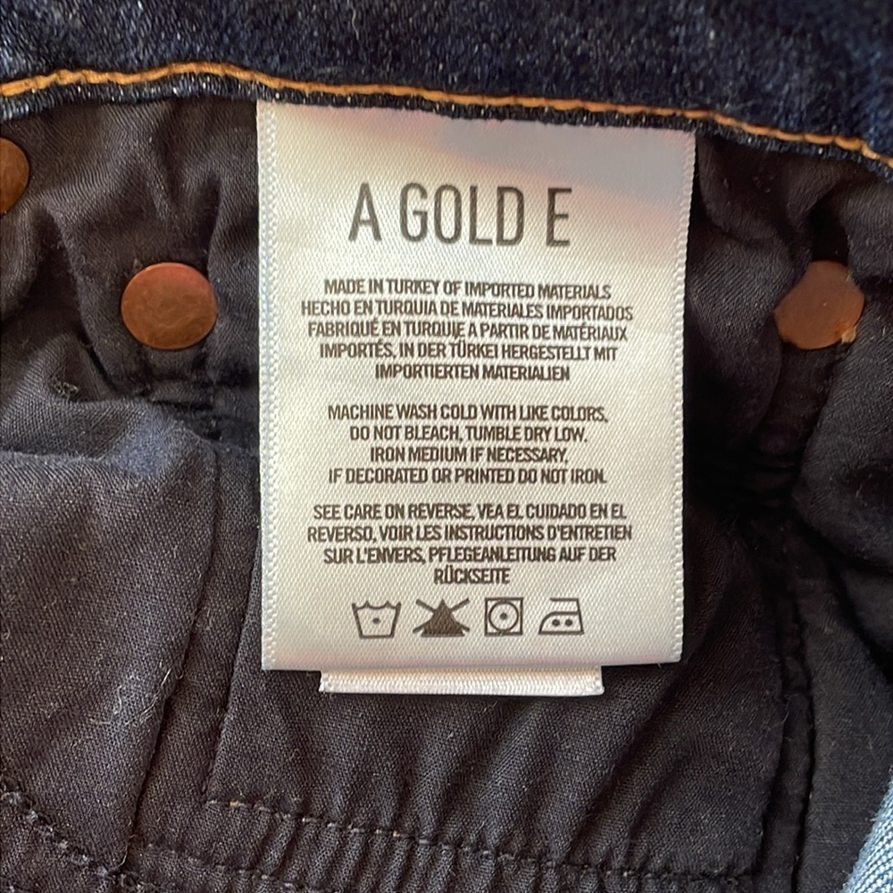 Agolde Sophie High Rise Skinny Crop in Reverb, Size 28 - Picture 9 of 12